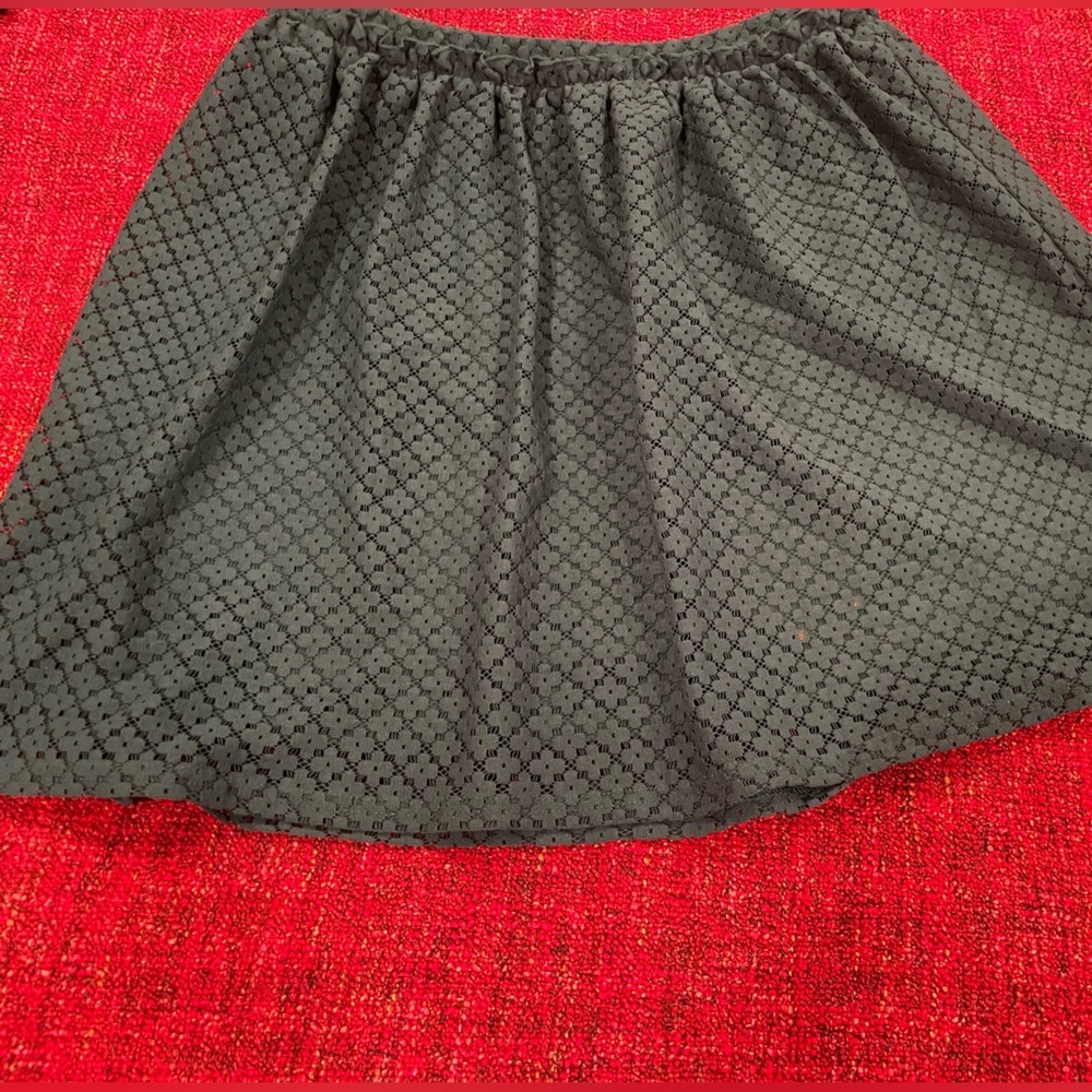 Green ASOS skirt with lining